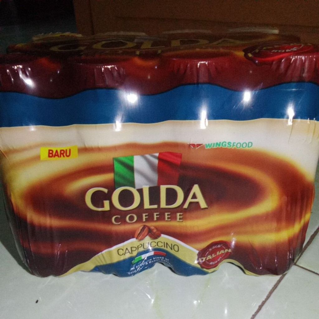 

GOLDA KOPI CAPPUCINO / PAK 12 BOTOL ( 200 ML )