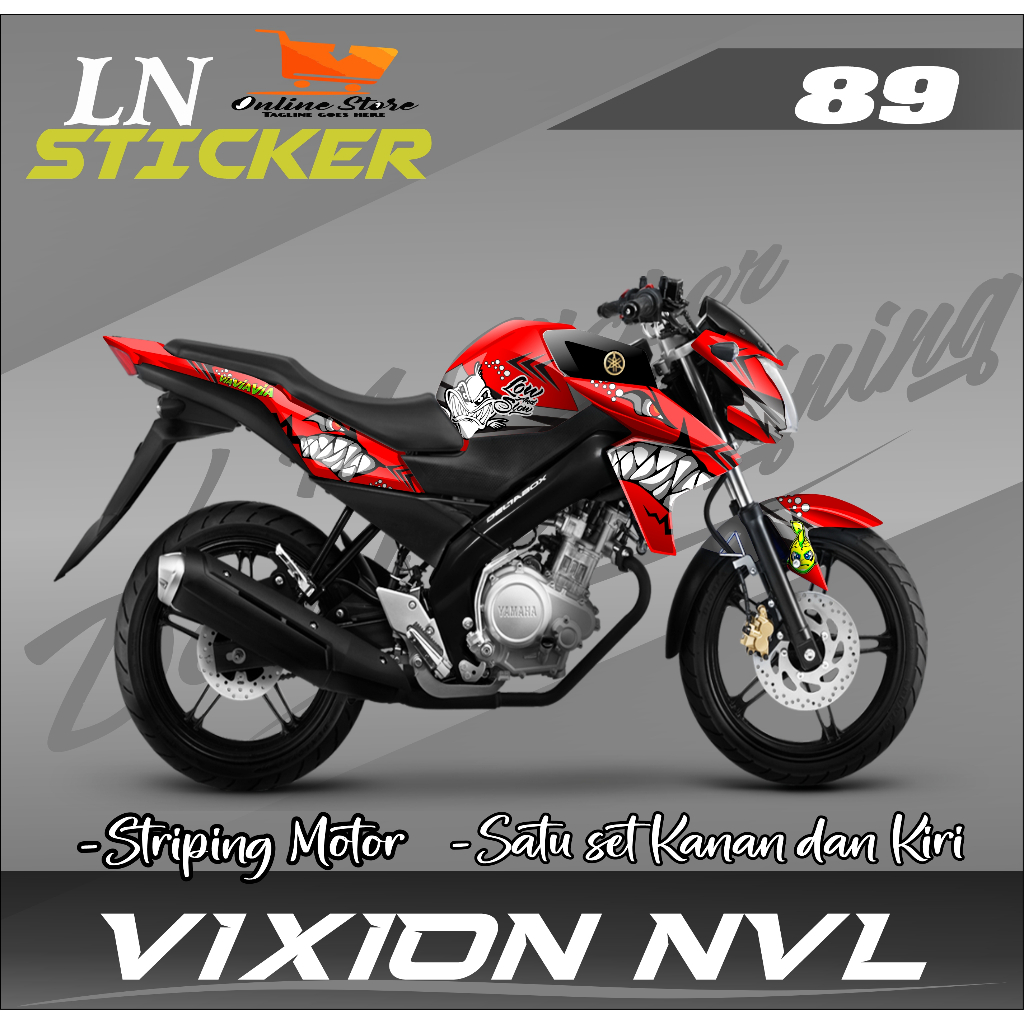 (COD) Decal Vixion New Full Body Decal Vixion NVL Full Body LN 89