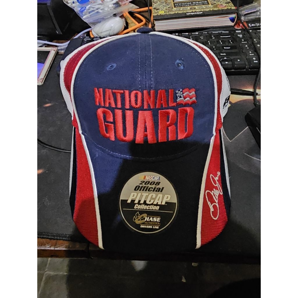 topi National guard nascar second
