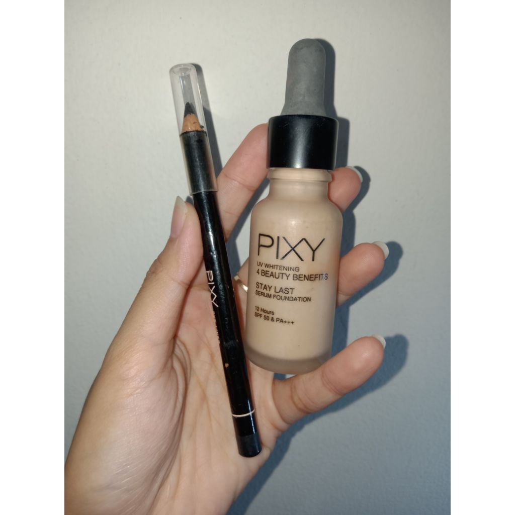 Preloved Pixy Eyeliner & Serum Foundation (Take all)