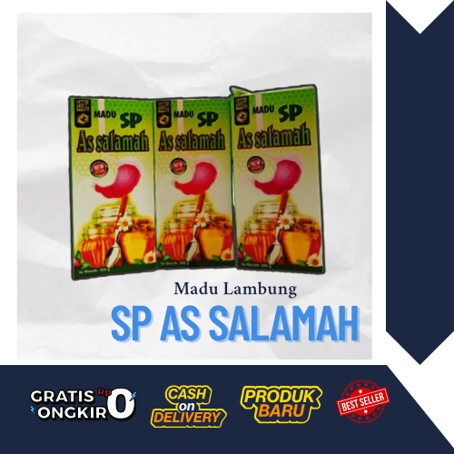 Madu Lambung As-Salamah Original | Madu Untuk Pencernaan | Herbal Lambung Kronis