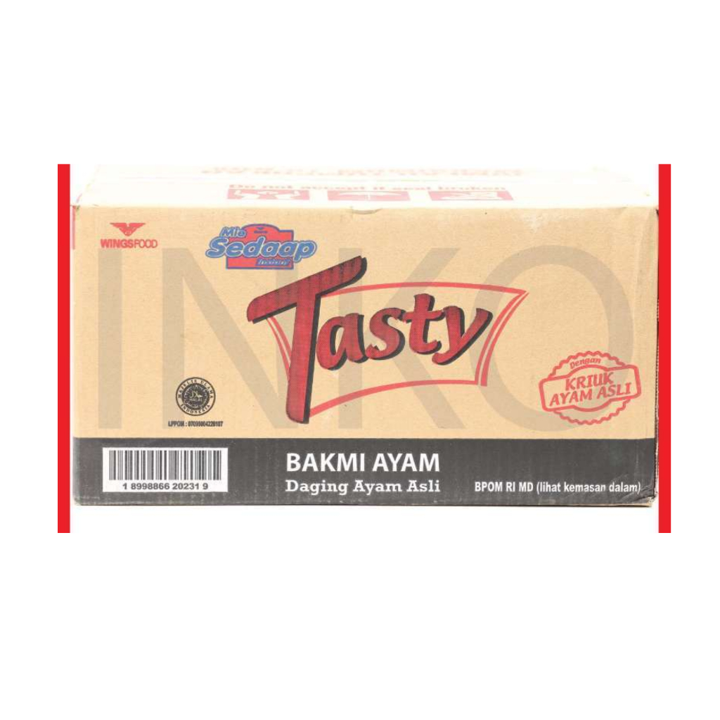 

Mie Instan Sedaap Tasty Bakmi Ayam 129g – Kualitas Resto, Siap Saji