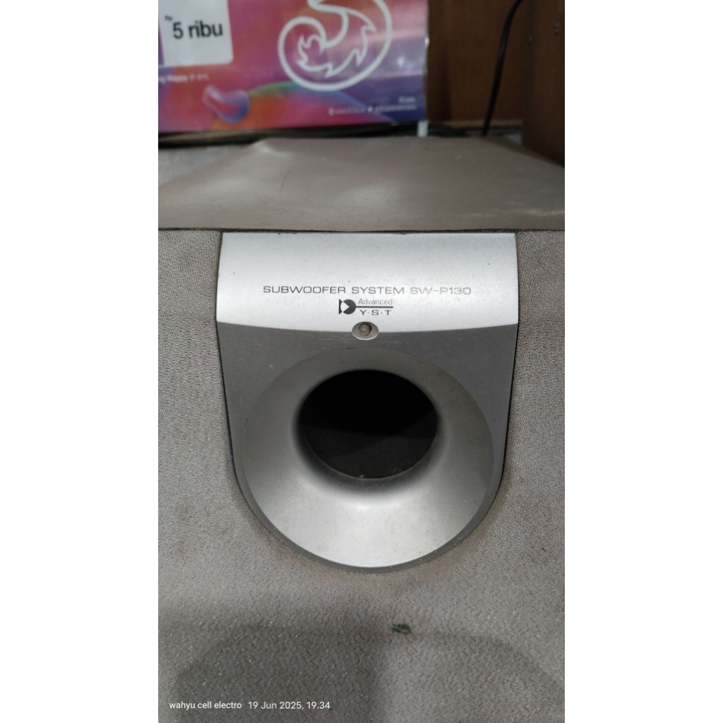 subwoofer yamaha yst sw - P130