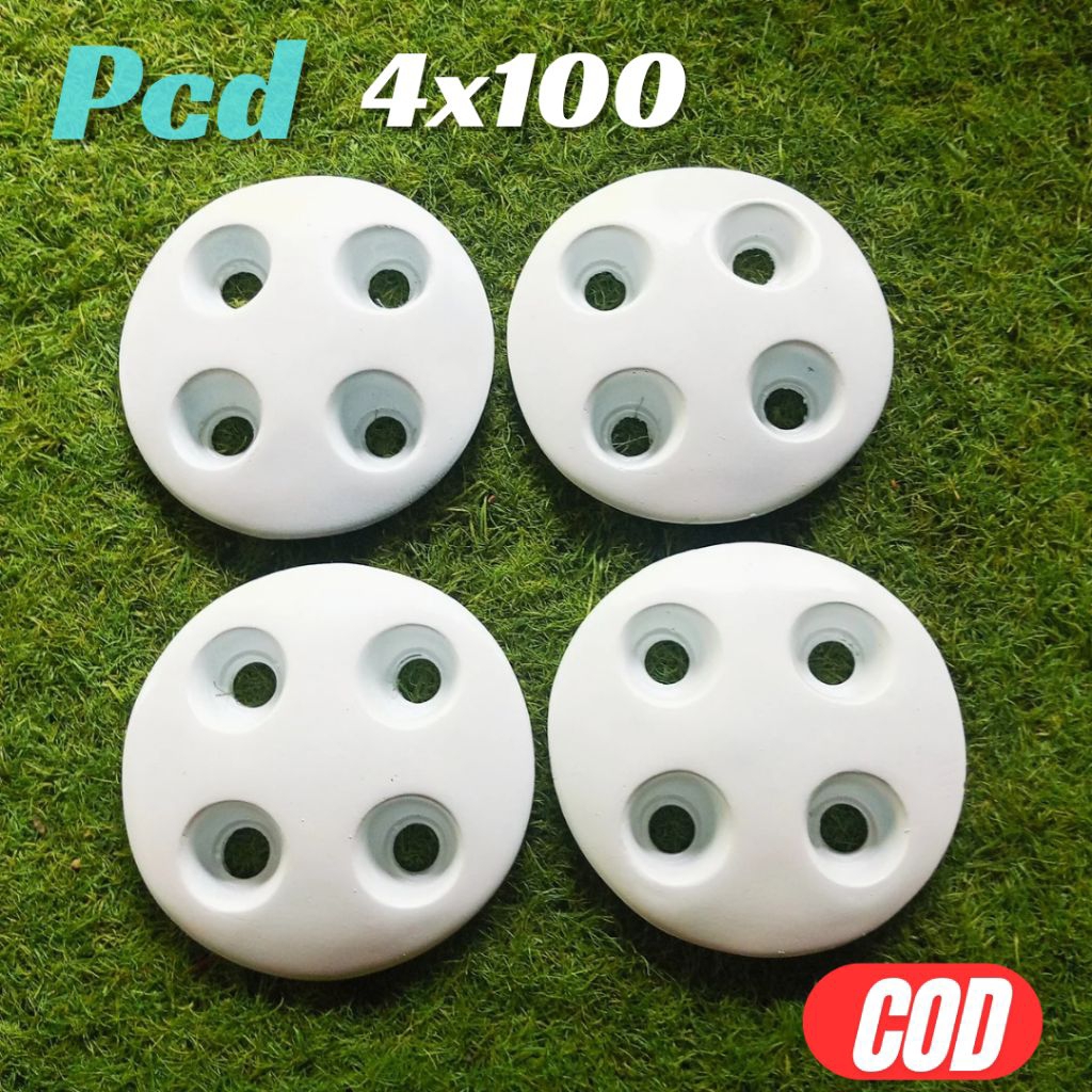 (1 set isi 4 buah)Dop Velg Ring 13 CENTER HYUNDAI PCD 4X100 Mobilio, ayla, Honda BRIO Dop Velg Kalen