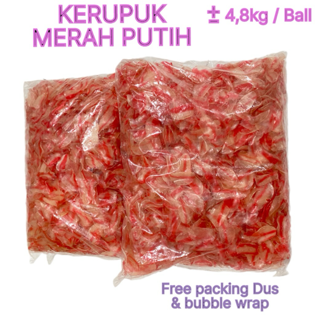 

Kerupuk Merah Putih Medan / Kerupuk pecel misop mie gomak / BALL