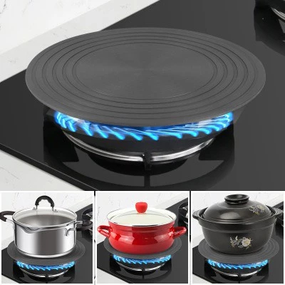 Alas Kompor Plat Panci Diffuser Tatakan Kompor Gas Anti Gosong Wajan Alat Masak Konduksi Penstabil Suhu Panas Stove Heat Diffuser Thawing Plate Diffuser Panas Hemat Energy anti burning Pencair Makanan Beku Defrosting Plate Pot Protection Gas Stove 24CM