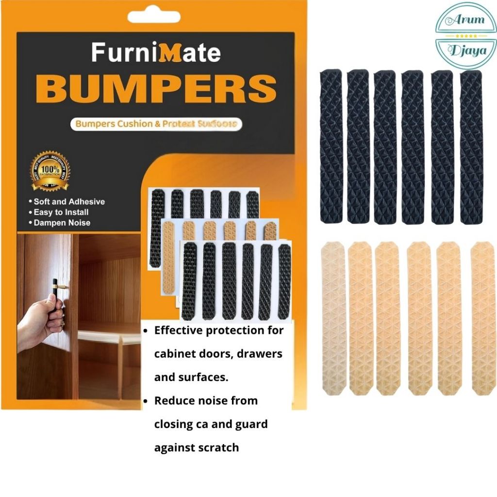 Bantalan Pintu Rumah Lemari  Penghenti Suara Pintu Terbanting Peredam Suara Pintu Bumper