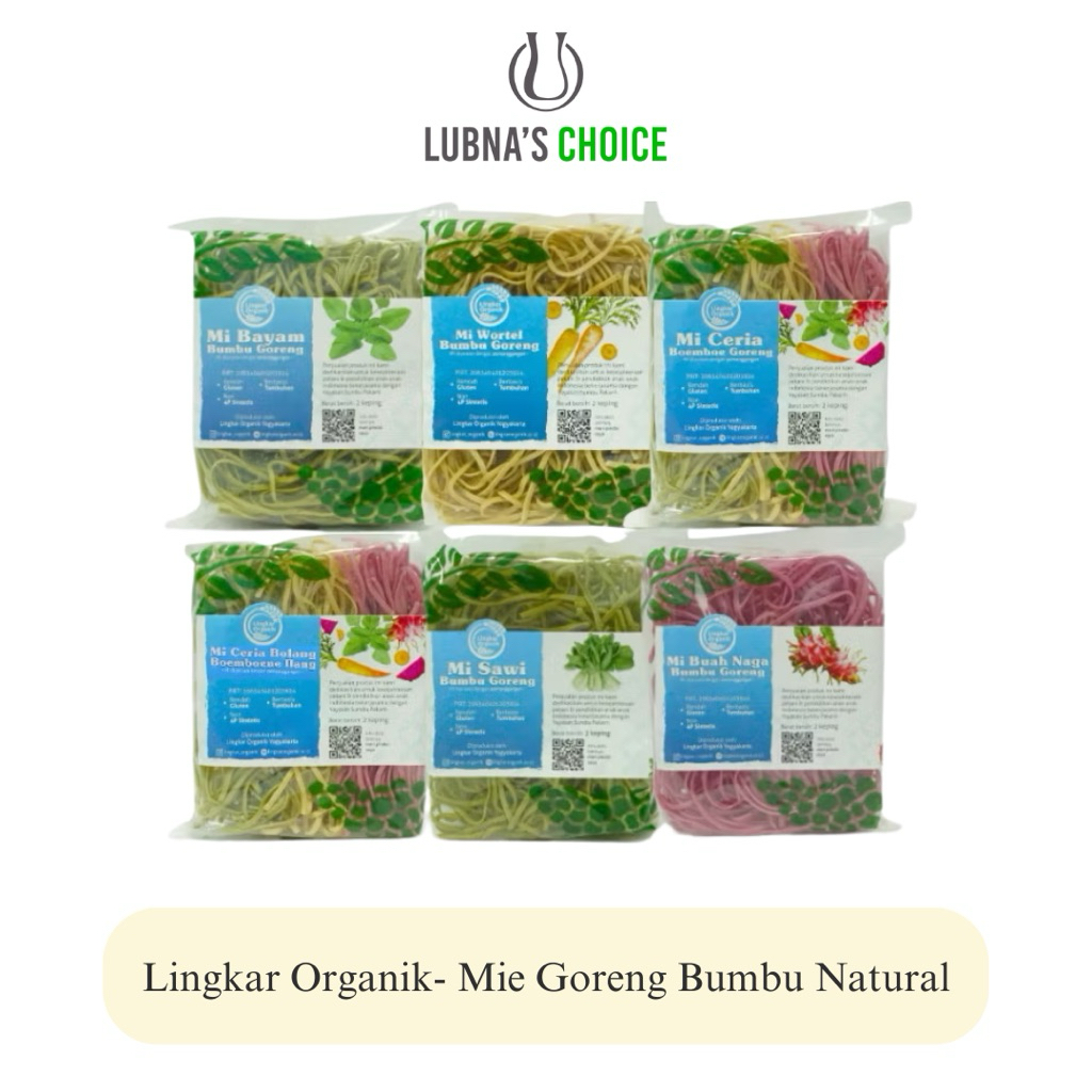 

Lingkar Organik - Mie Goreng Bumbu Natural