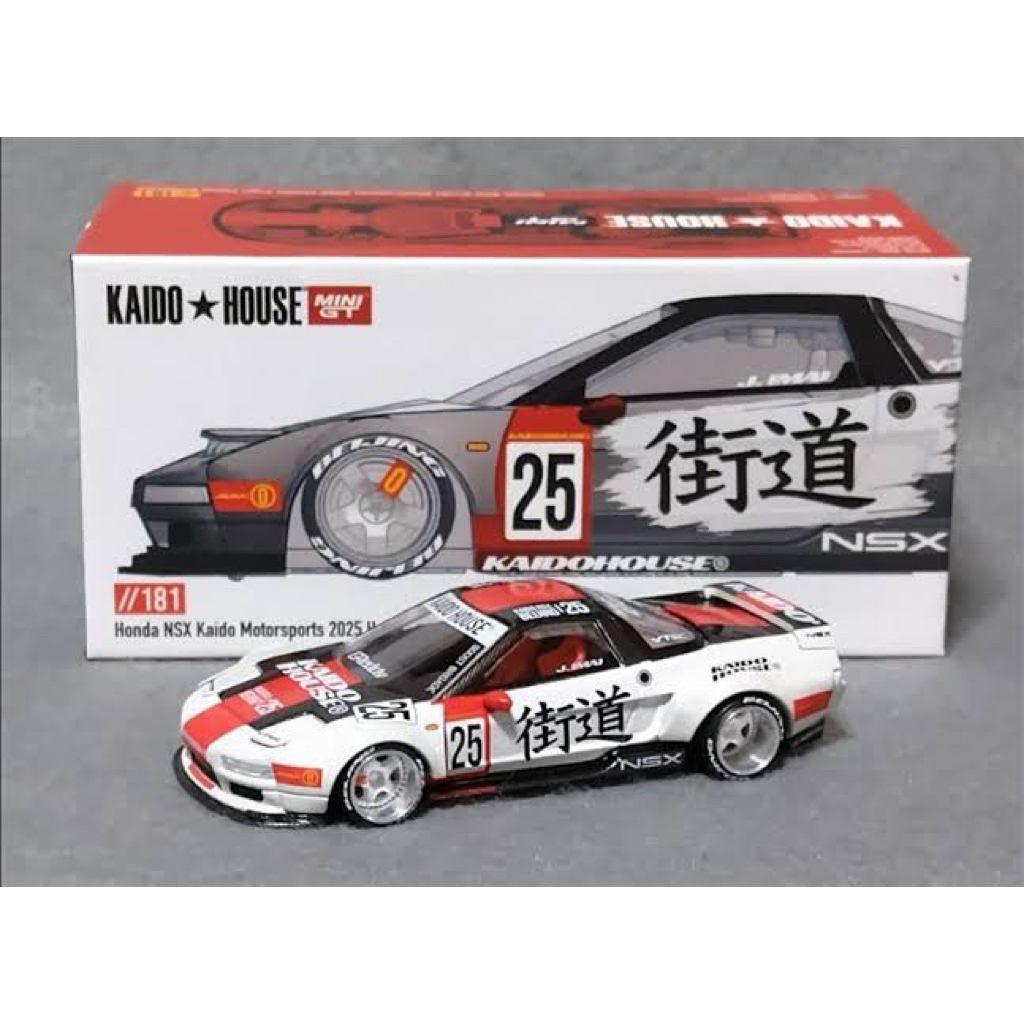Mini GT x Kaido House Honda NSX Kaido Motorsports 2025 HEC Exclusive
