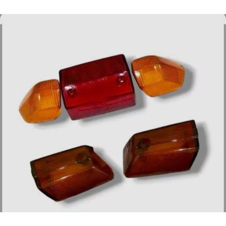 Mika Stop Set Mika Sein Lampu Depan Belakang Yamaha Alfa Champ Merah