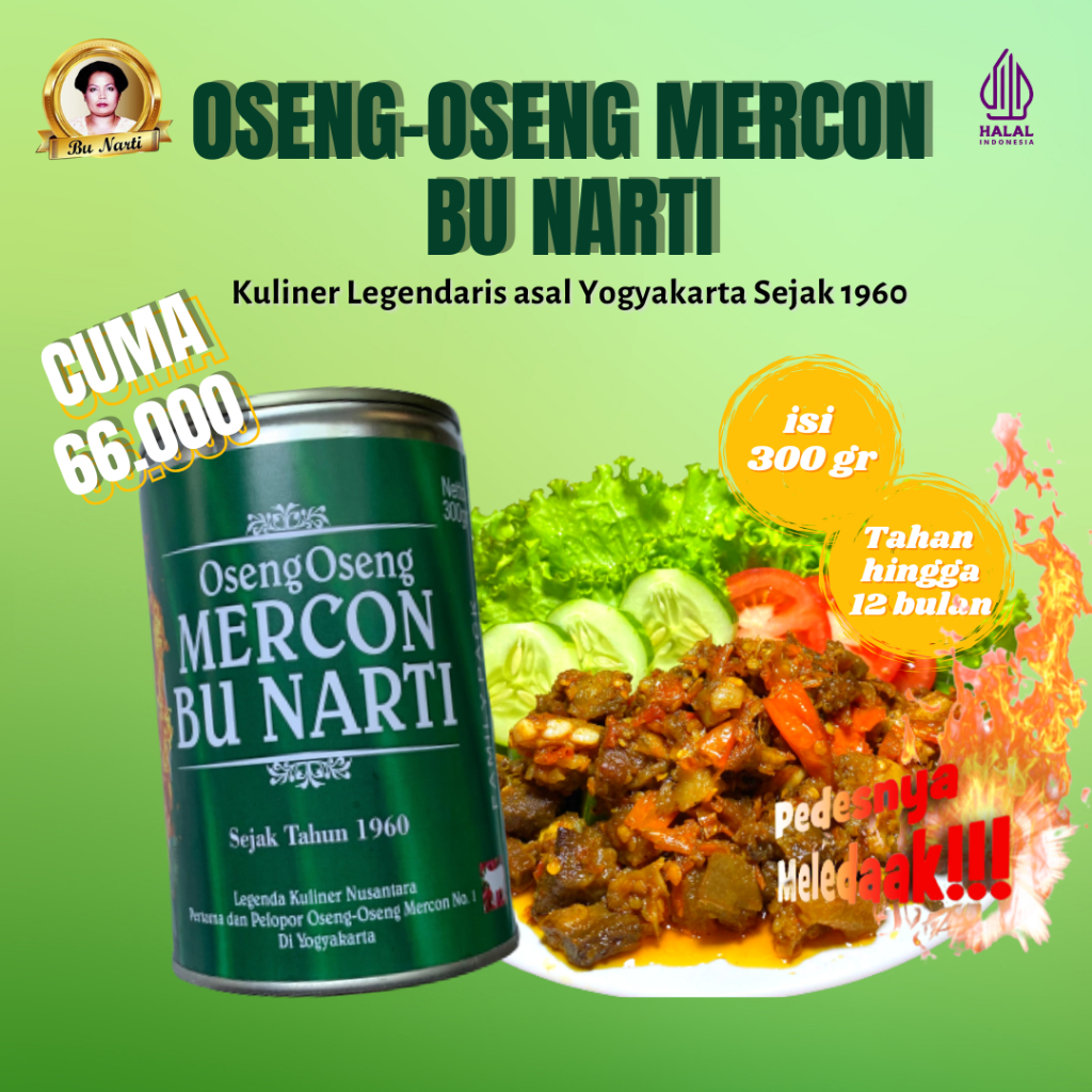 

Oseng-Oseng Mercon Bu Narti (Sapi)