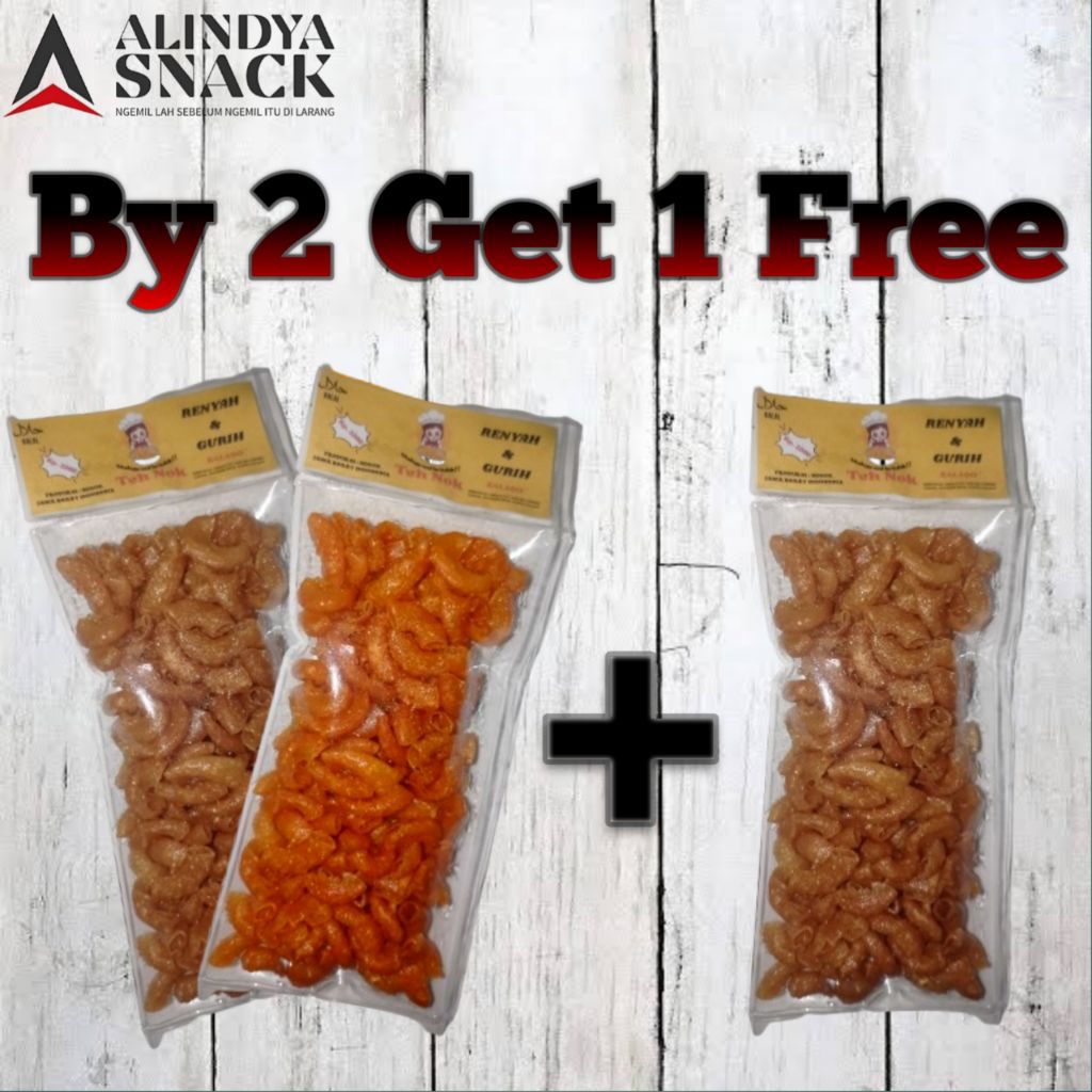 

Makaroni kriukk bantat 40 gr. (Beli 2 pcs gratis 1 pcs, semua rasa)