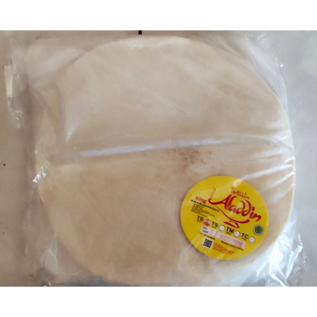 

Flour Tortilla Aladdin 25 cm (20 lembar)