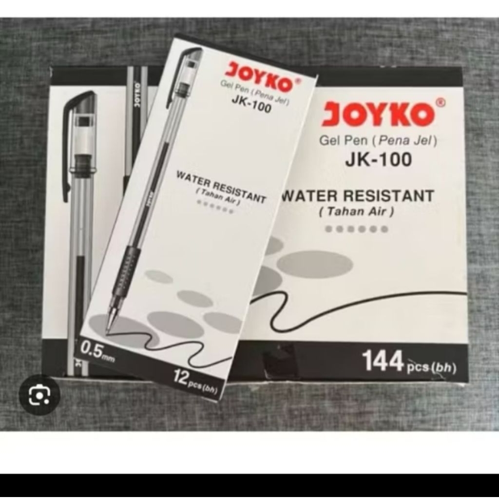 

Pulpen Joyko JK-100 NT Runcing / JK-100 POLOS (PER GROSS) ISI 12 LUSIN