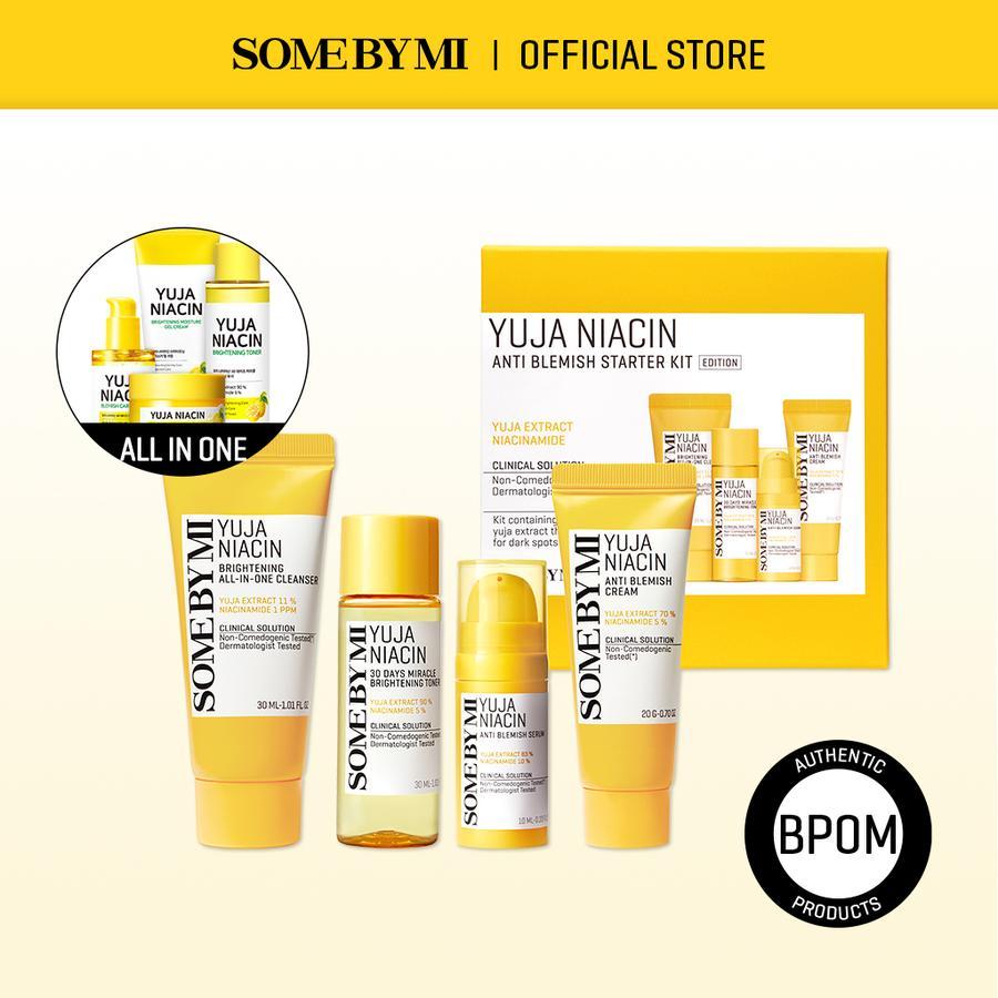 EXP 07.2028 SOME BY MI Yuja Niacin Anti Blemish Starter Kit