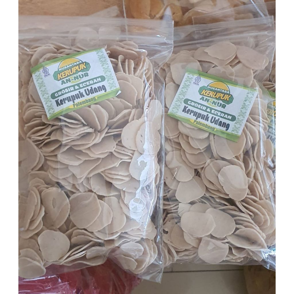 

KERUPUK UDANG PALEMBANG AMPERA MENTAH RENYAH & GURIH
