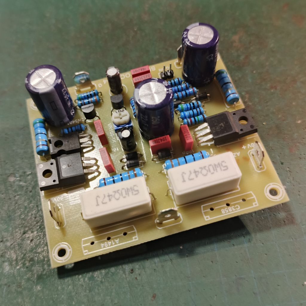 Kit driver socl 504 fiber power 600w mono super ocl balap karakter flat komponen original high quali