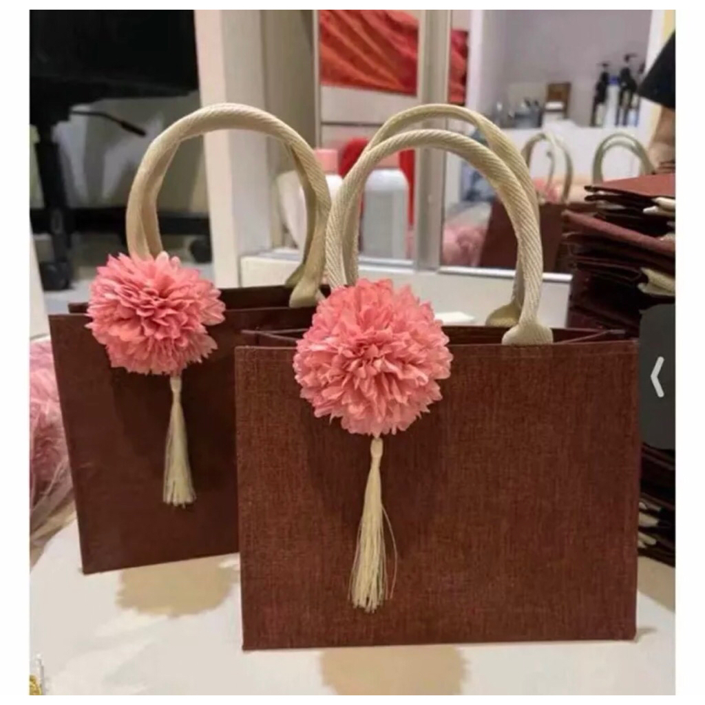 

Tas Jingjing denim, Tas hampers multifungsi, Tas souvenir murah