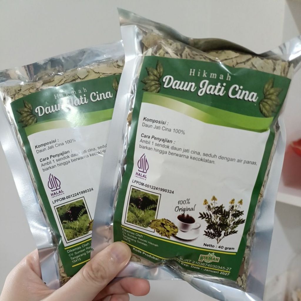 

(BISA COD)teh daun jati cina original 100% alami herbal teh pelangsing penurun berat badan tehherbal