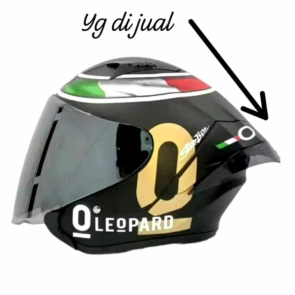 NEW spoiler helm mla leopard/spoiler helm mla rr15