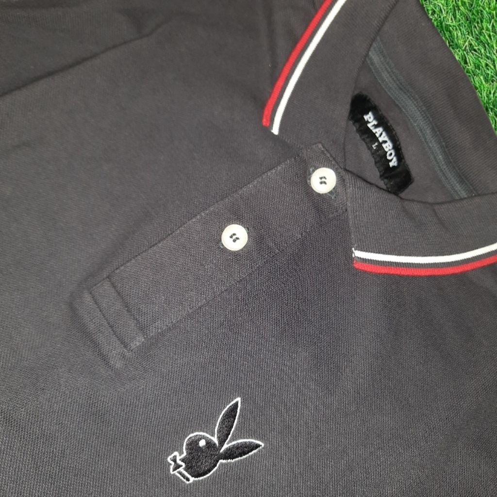 Poloshirt Playboy Kaos Polo Original Brand
