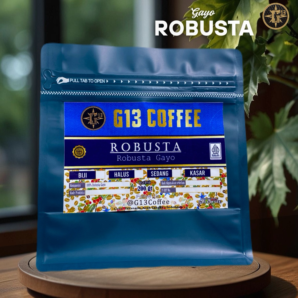 

KOPI ROBUSTA GAYO COFFEE ACEH BUBUK BIJI 200 grm 500 grm 1kg