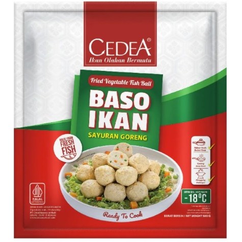 

Cedea Baso Ikan Sayuran Goreng 500gr