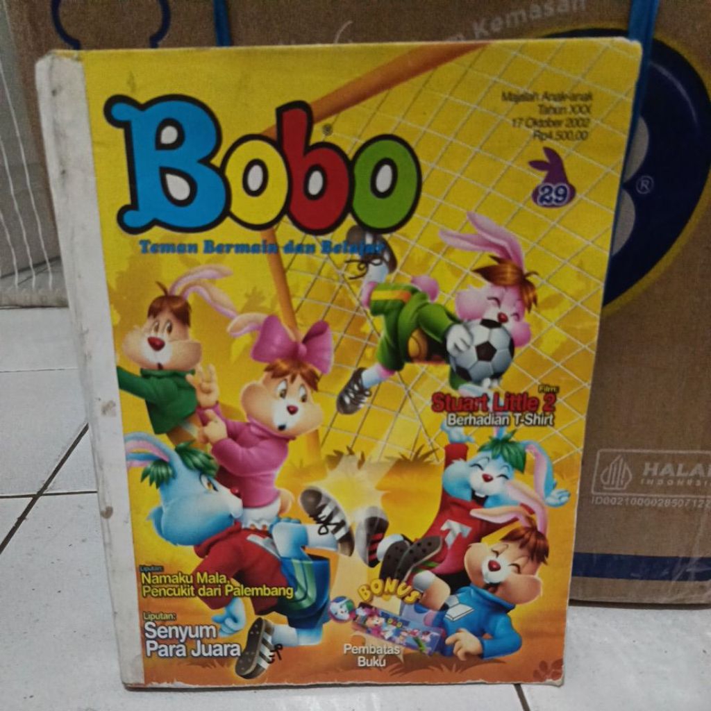 Bundel lakban majalah bobo 29_2002