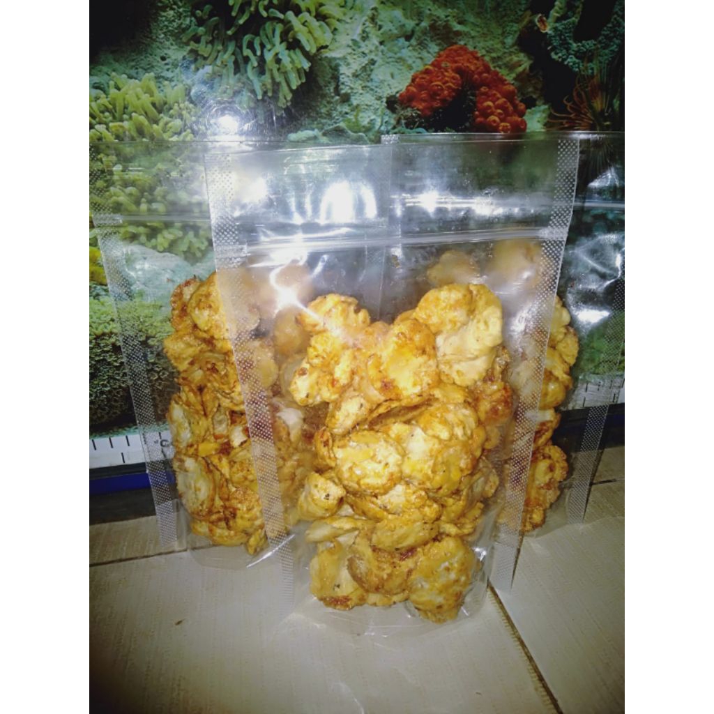 

Kacepris Kaceprek Tipis Emping Oleh Oleh Khas Banten Rasa Original Pedas Manis