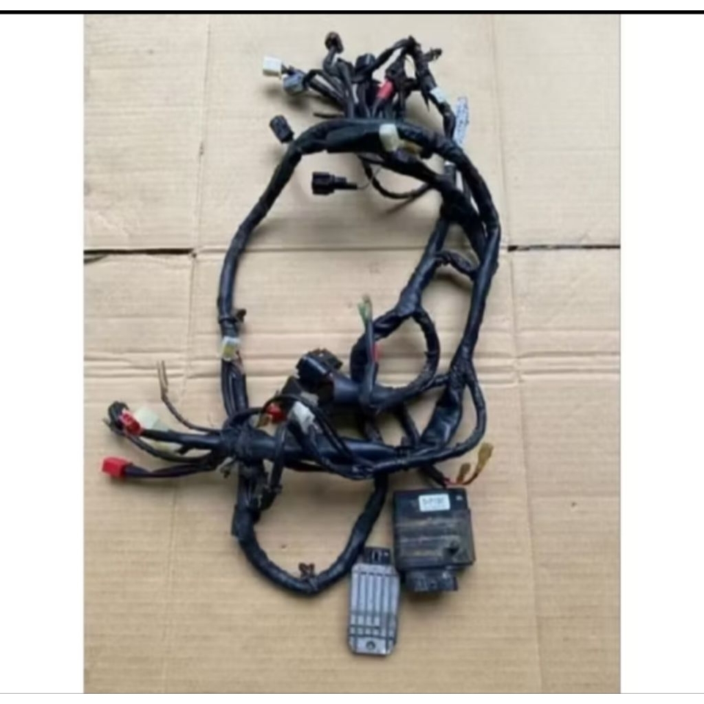 kabel body ECU kiprok 1set siap pakai motor Yamaha Mio j 54P PNP Mio GT 54P barang original copotan