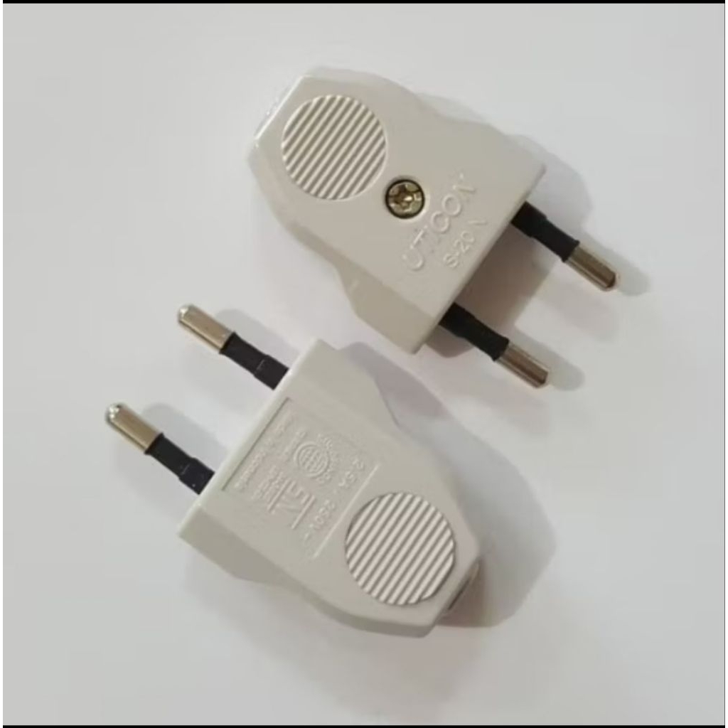 Steker Gepeng Uticon S~20N / Cok Gepeng Uticon