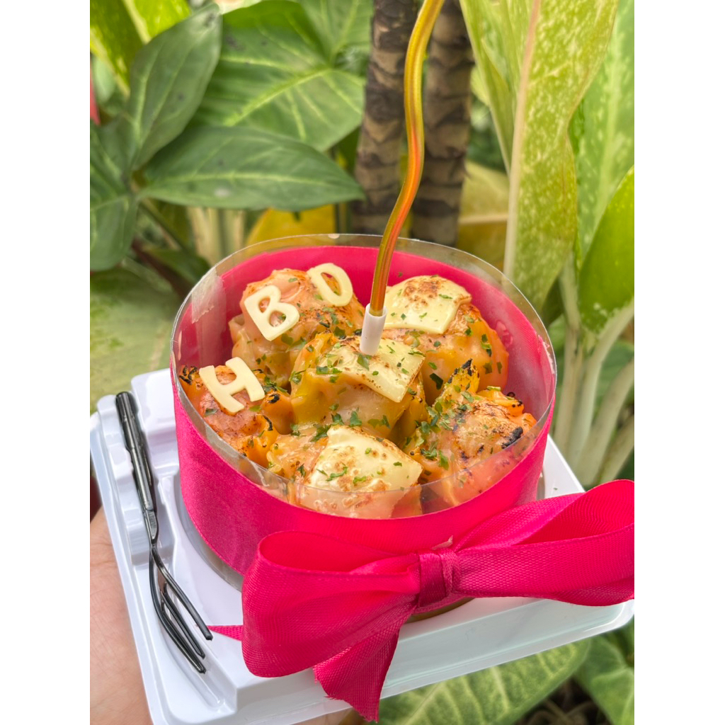 

Dimsum Mini Mentai Tobiko Cake isi 12 free Lilin