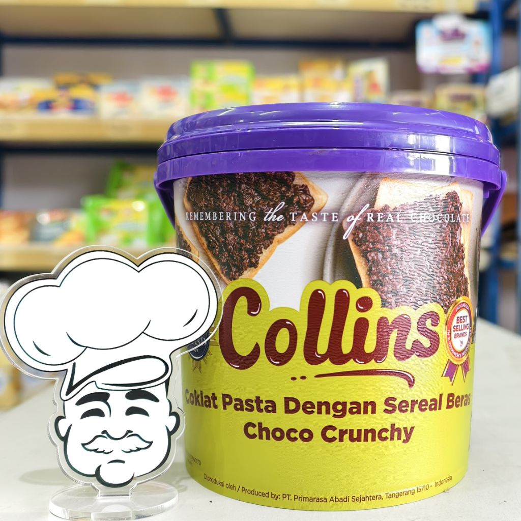 

Collins Choco Crunchy 1Kg / Coklat Collins Crunchy / Coklat Crunchy Collins 1Kg