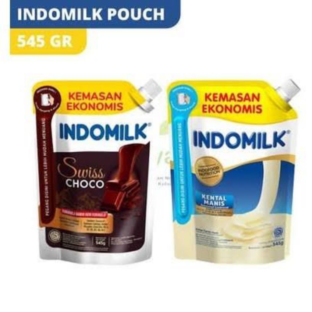 

Indomilk Pouch 545gr Susu Kental Manis ( 1 karton / 24Pcs )