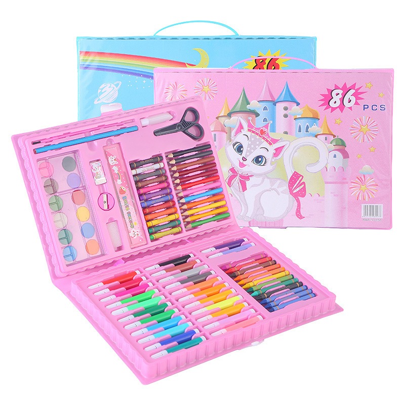 

FAYES COD Crayon Warna Anak Set 86 Pcs / Krayon Mewarnai Anak 86 Pcs STY03