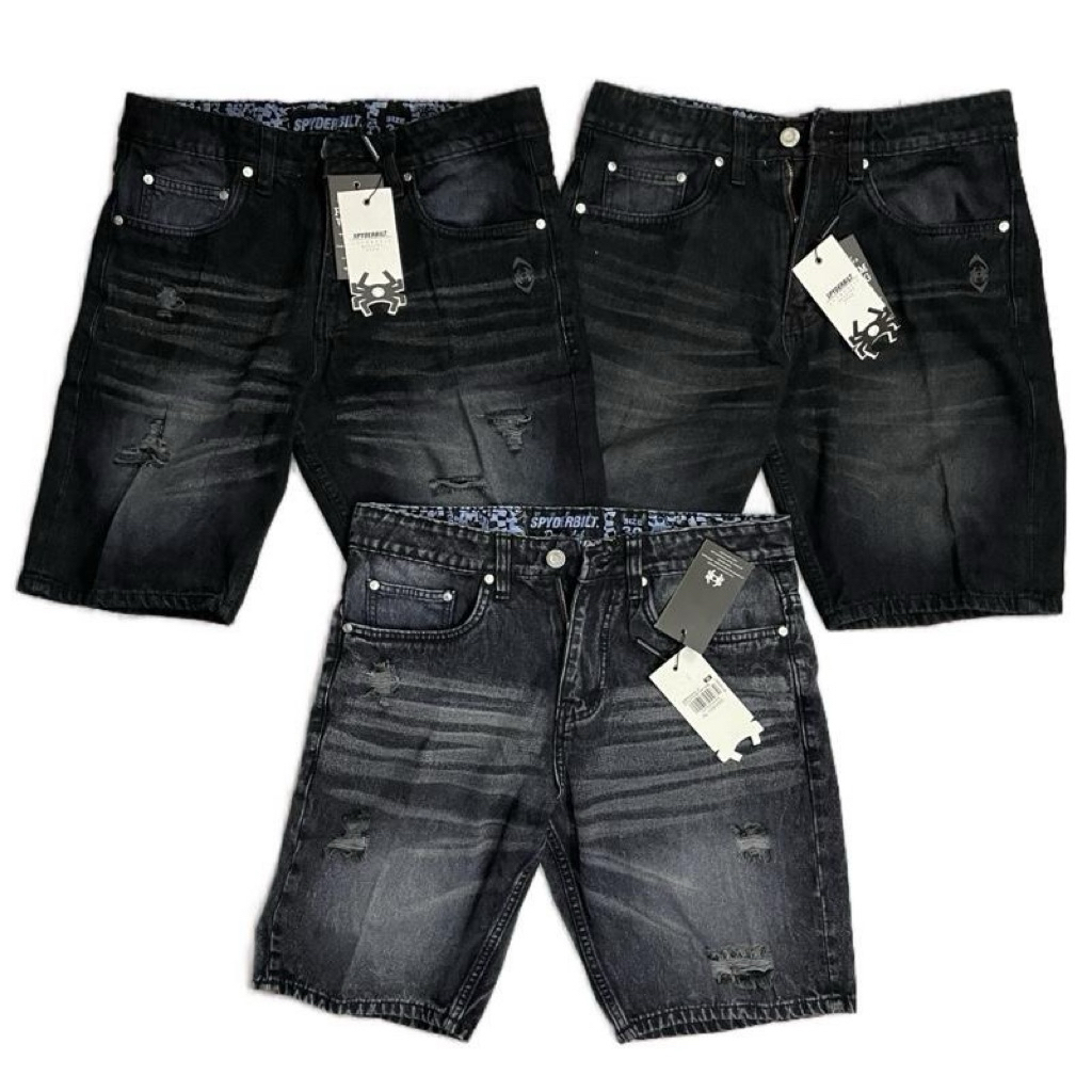 CELANA JEANS PENDEK SPYDERBILT MURAH (BISA COD)