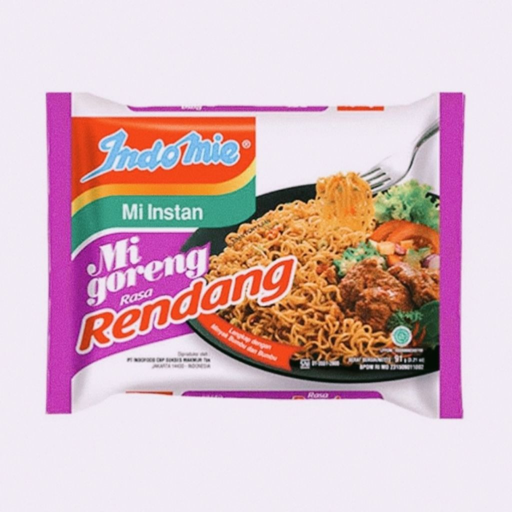 

Indomie rasa rendang