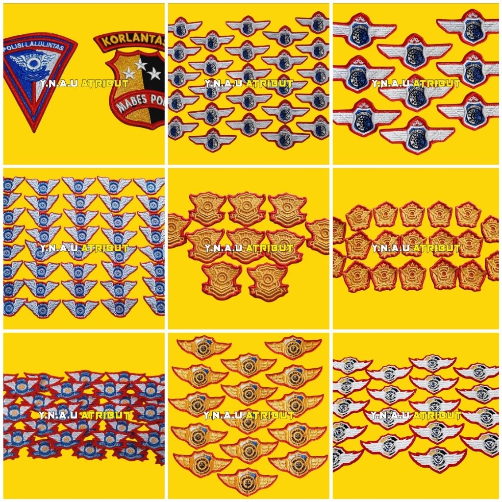 ATRIBUT PDL LANTAS POLRI / PIN PDL COMUNITY LANTAS POLRI / PIN PDL DIKJUR / PIN PDL PELOPOR LANTAS /