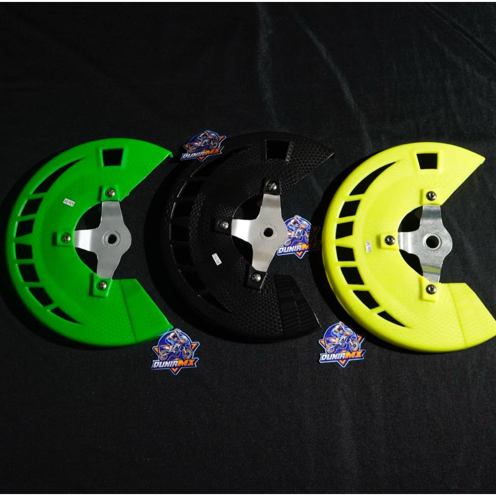 Disc Gurd  Depan KLX 150 Warna Variasi Carbon
