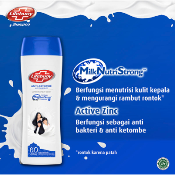 Lifebuoy Sampo Anti Ketombe Botol 170 ml