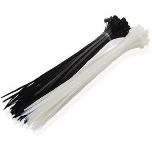 

nylon nilon cable ties kabel ties tis ukuran 2.5 hitam dan putih termurah