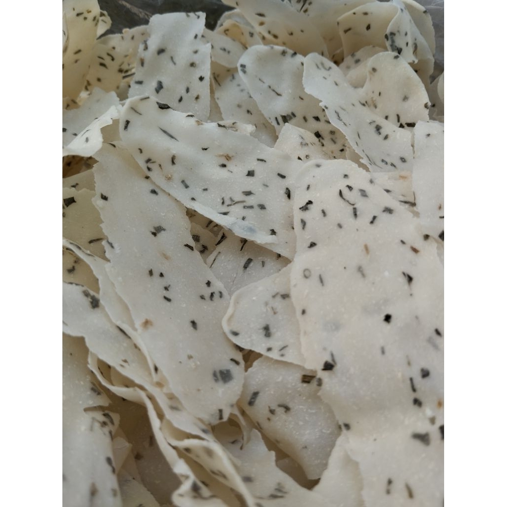

Opak ilat khas wonosobo asli desa tempurejo full topping daun kucai | 500gr