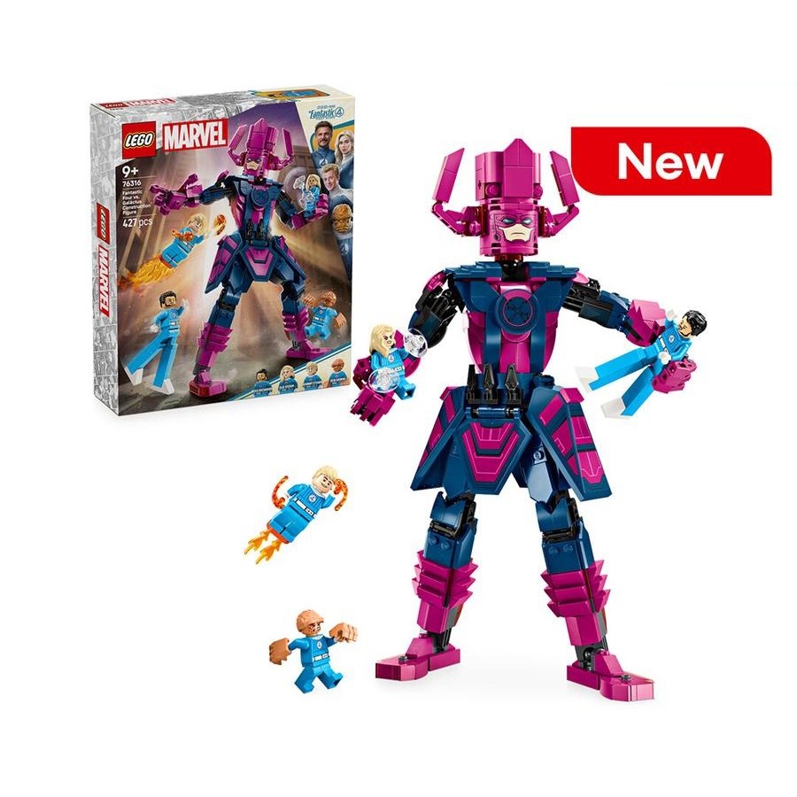 LEGO Super Heroes Marvel Fantastic Four vs. Galactus Construction Figure - Super Heroes Toys