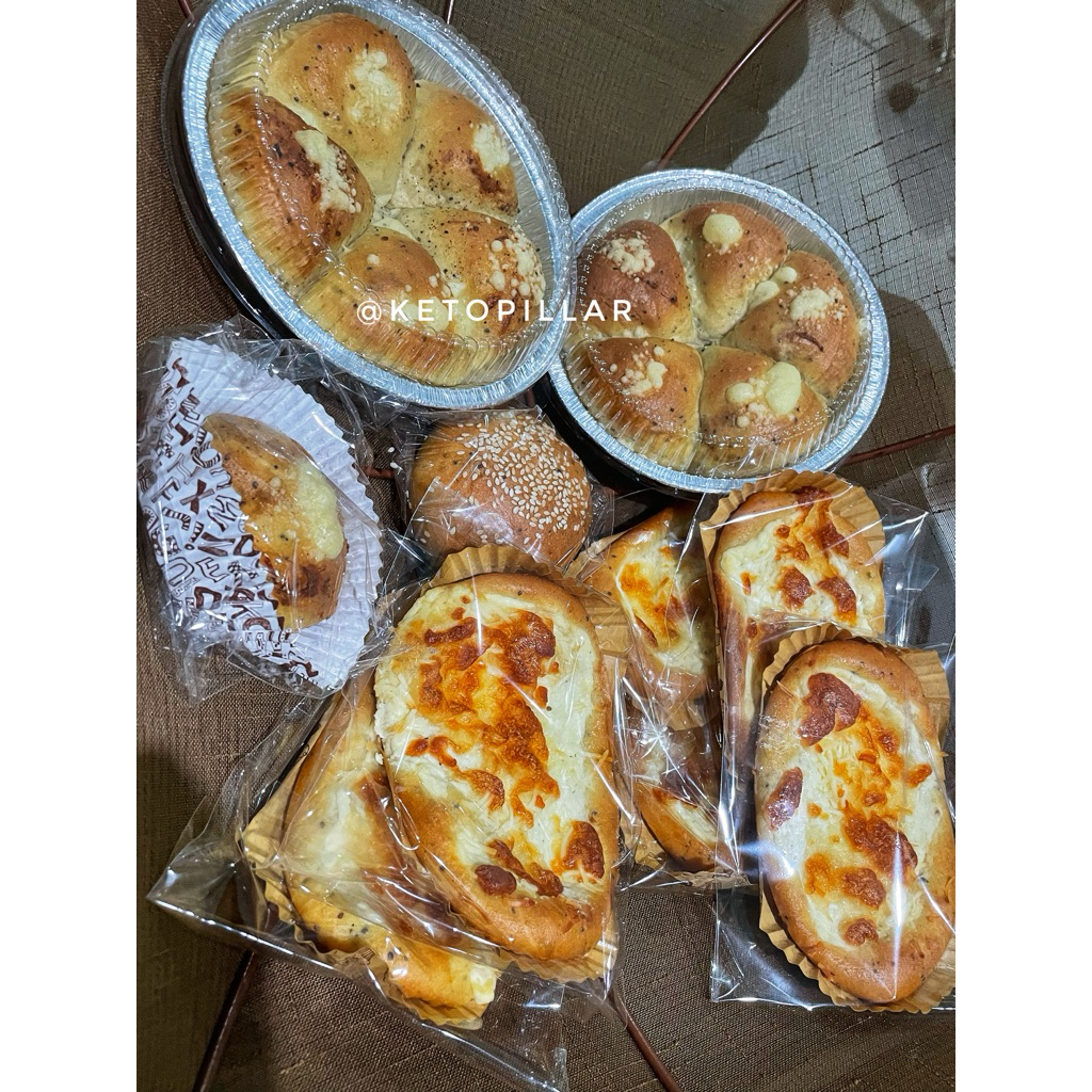 

Roti Keto Low Carb Cheezy Boat