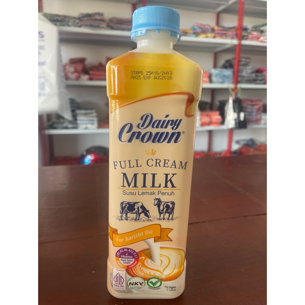 

DAIRY CROWN UHT 1L / UHT/ FULL CREAM