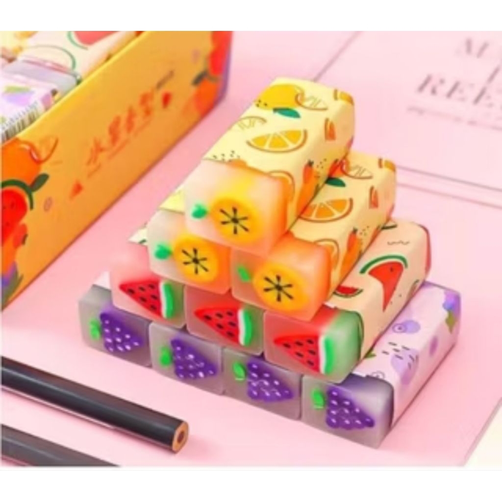 

1 pcs - Hapusan buah/hapusan Dino/hapusan astronot/hapusan unik/hapusan pensil