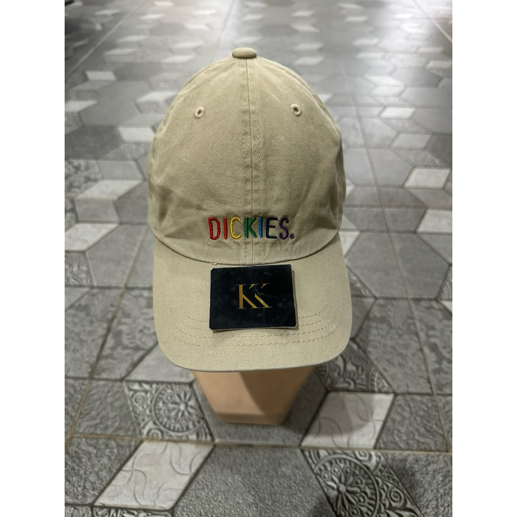 Dickies Hat Cap Stylish Logo Rainbow EMB Low Cap 5 Colors