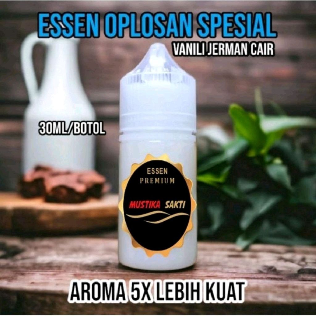 Essen Vanili Jerman Oplosan Spesial Aroma 5x lebih kuat muastika - 30ml 30mil Cocok untuk Lomba ORIG