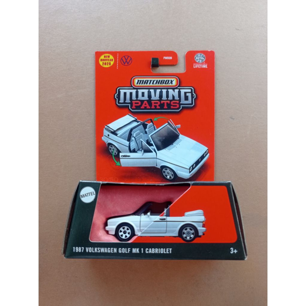 Matchbox Moving Parts VW Golf MK1