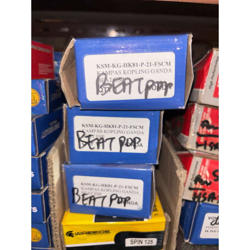 kampas ganda/batu sporket beat pop kode k44 FCC
